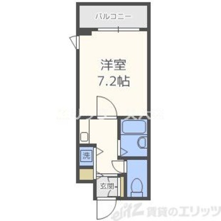 エバースクエア同心の物件間取画像